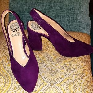 Vince Camuto purple shoes